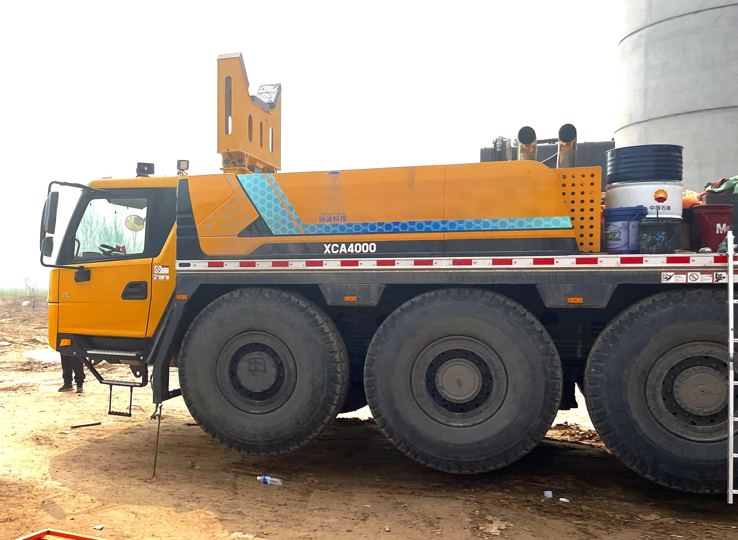 XCMG Official used XCA4000 Truck Crane Year 2023 for sale, MACHMALL