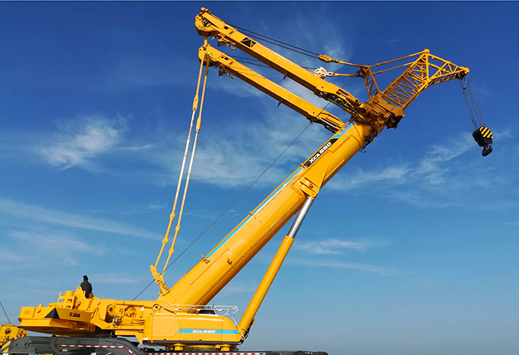 XCMG Official 550 Ton New Mobile Crane XCA550 China All Terrain Cranes ...