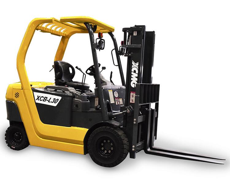 XCMG official 3 ton forklifts XCB-L30 Chinese electrical forklift truck for sale