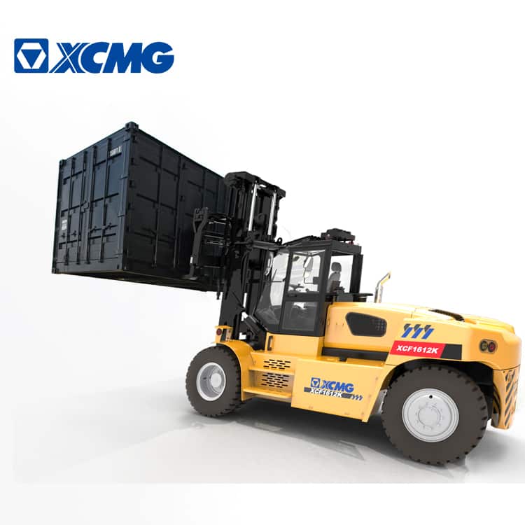 XCMG 16 ton forklift trucks XCF1612K China mobile counterbalanced forklift port equipment