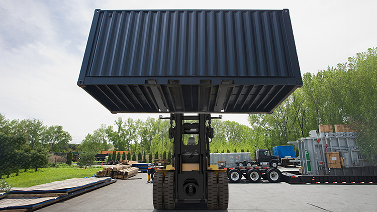 XCMG 15 ton container forklift  XCF1612K Port Equipment For Sale