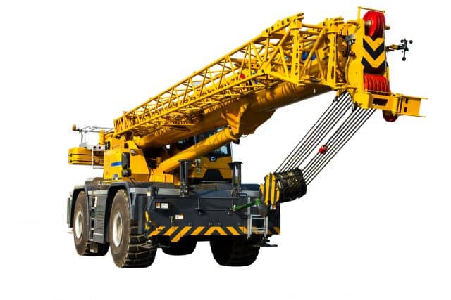 XCMG Official XCR70 Rough Terrain Crane for sale