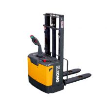 XCMG official 1.2 ton electric stacker China new XCS-P12 AC battery walking pallet stackers price