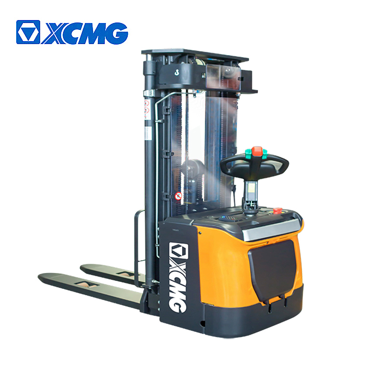 XCMG Electric Stacker Forklift XCS-P20 China new 2 tons walking pallet stacker price.