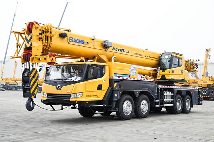 XCMG official 85 ton crane truck XCT85_M China new mobile cranes machine price