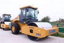 XCMG 12 ton double drum road roller machine XD123