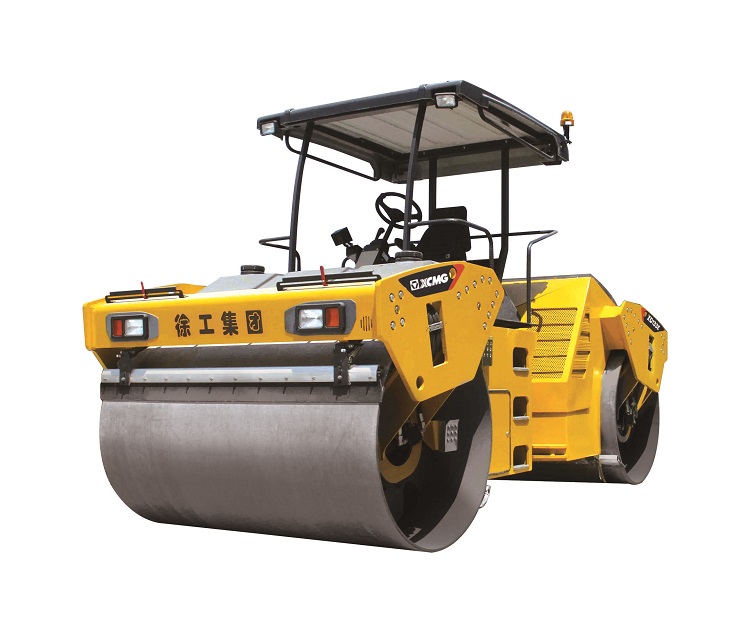 XCMG Official XD123 double drum vibratory road roller 12 ton compactor machine for sale