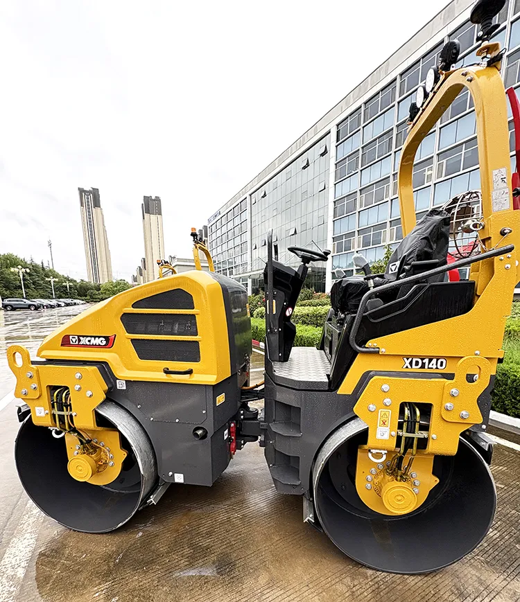 XCMG Factory Road Compactor Machine 4 Ton Mini Road Roller Double Drum ...