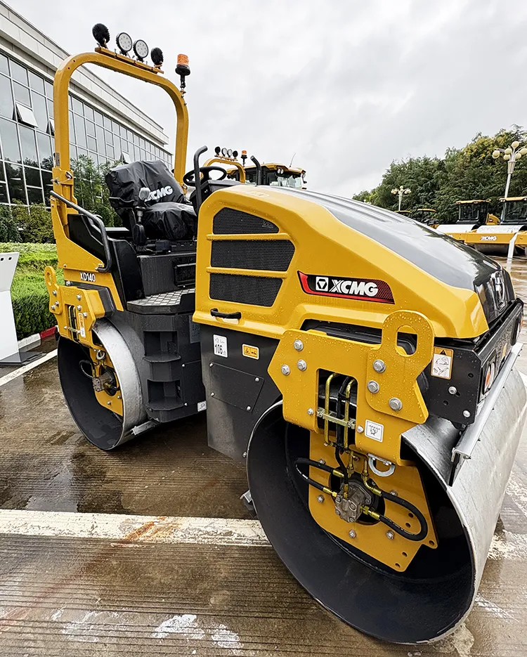 XCMG Factory Road Compactor Machine 4 Ton Mini Road Roller Double Drum ...