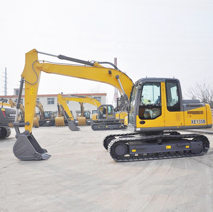 XCMG Official 13 Ton Escavator Machines XE135B Excavator For Sale