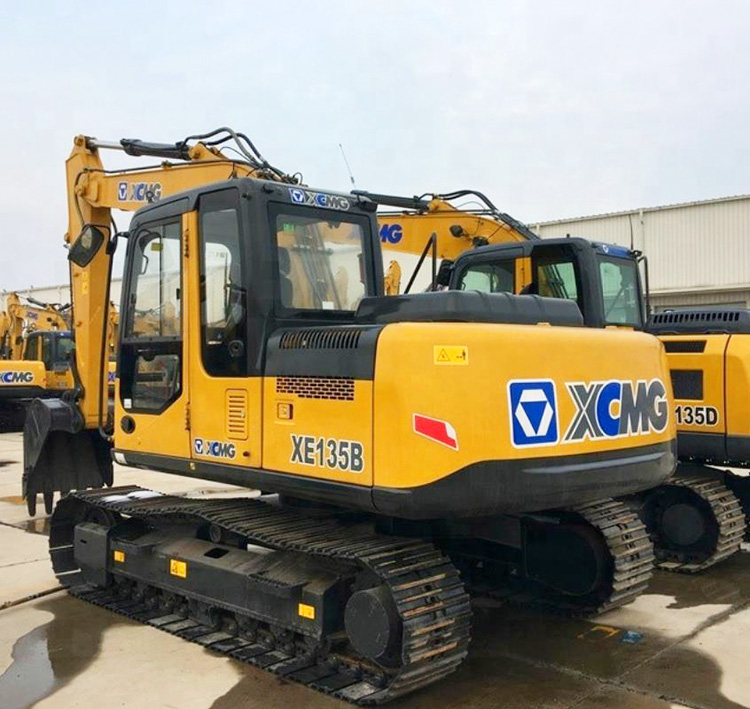 XCMG official 13 ton crawler excavator XE135B excavator construction machinery price