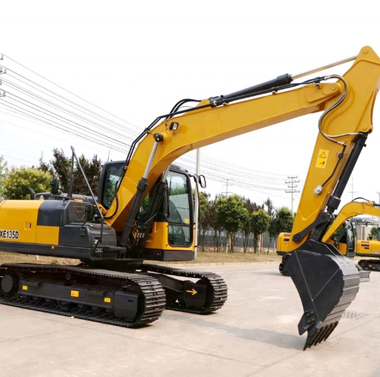 XCMG official 13.5ton mini hydraulic crawler excavator XE135D excavator equipment price