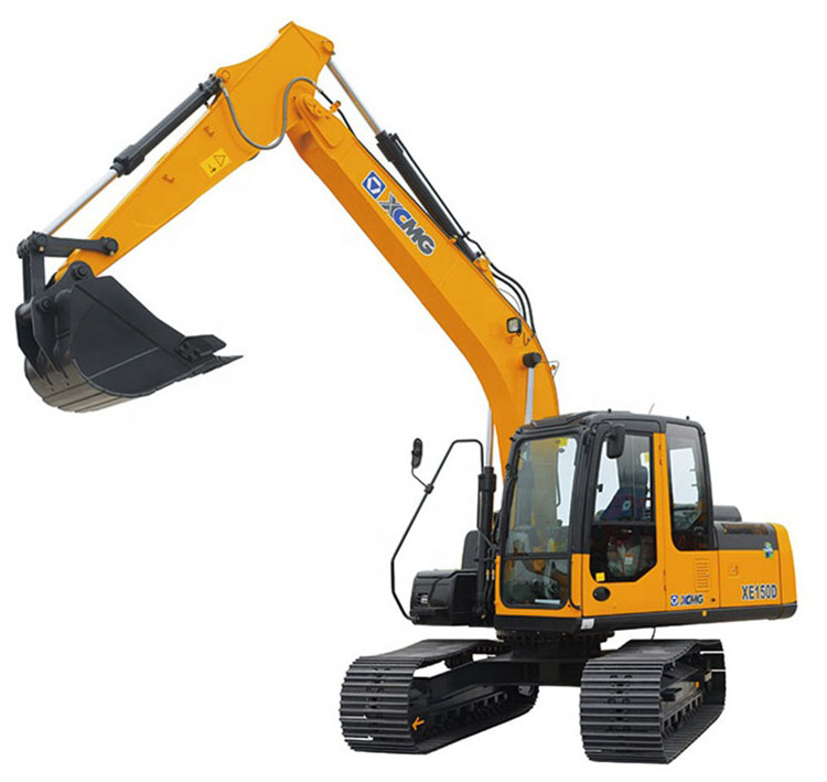 XCMG 15 Ton Excavators Machine XE155D With Excavator Hydraulic Hammer Attachments Price