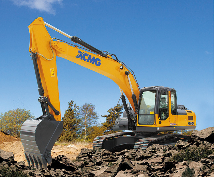 XCMG Construction Equipment 20 Ton Hydraulic Excavators XE205DA With Excavator Attachment Price List