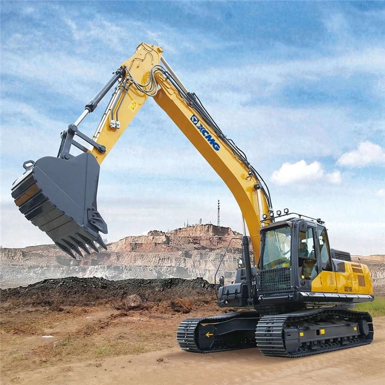 XCMG Excavator Digger 20 Tons Crawler Excavators XE210E Meets North America EPA Tier 4F Emissions