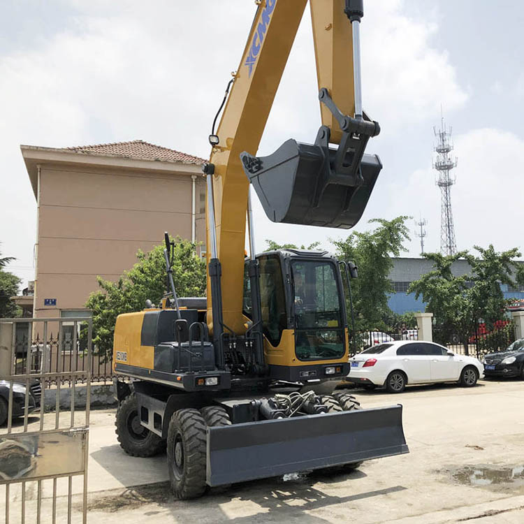 21 ton XCMG machinery XE210W wheel excavator price