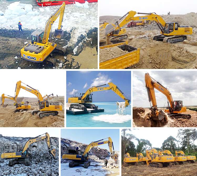 47 ton XCMG XE470D big crawler excavator machinery price