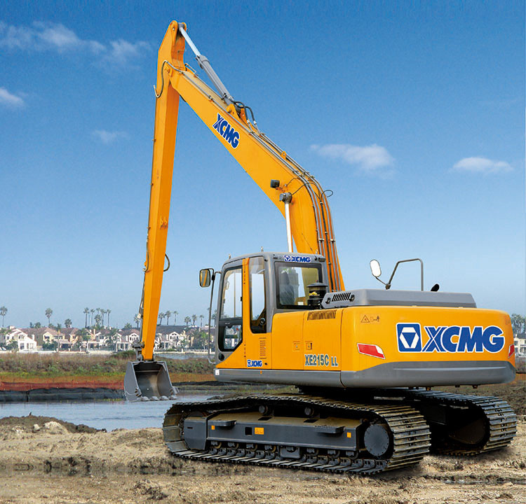 XCMG Official XE215CLL China New Long Reach Boom Arm Excavator for Sale