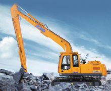 XCMG Long Boom Excavator 20 ton New Hydraulic Excavators with Cummins Engine XE215DLL for sale