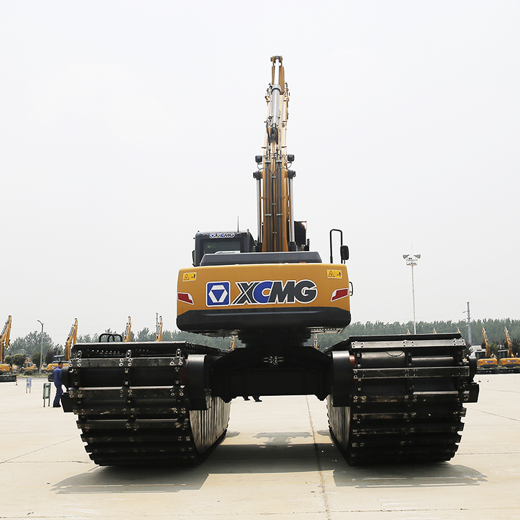 XCMG official 21 ton amphibious excavator XE215S crawler wetland swampy excavator equipment for sale