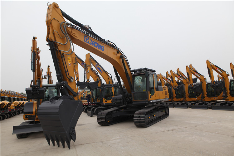 XCMG 25 Ton Crawler Excavator Machine Chinese New Excavators XE250E With Parts For Sale