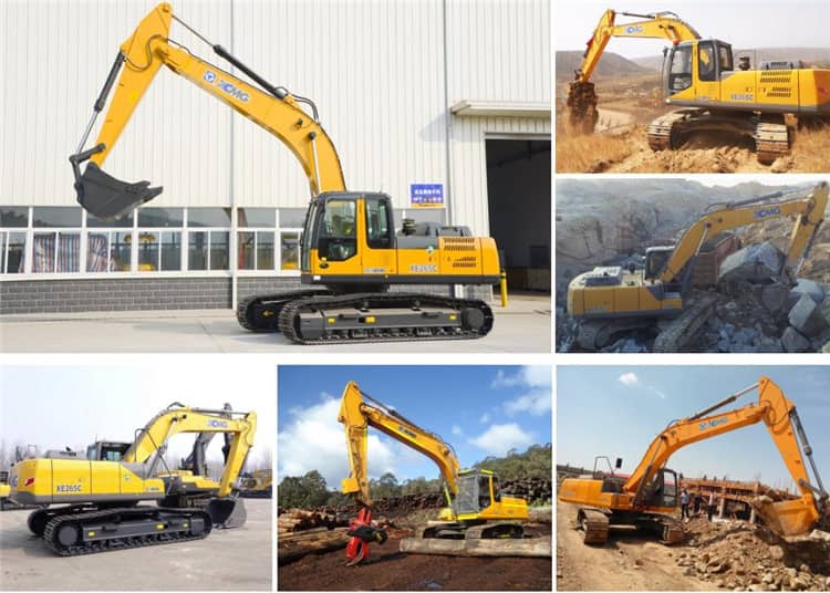 XCMG official 26.5ton hydraulic crawler excavator XE265C china crawler excavator equipment price
