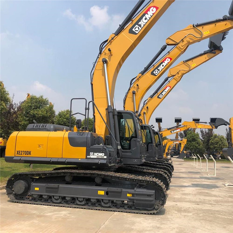 XCMG Construction Equipment 27 ton China Top Brand New Excavators with Spare Parts XE270DK for sale