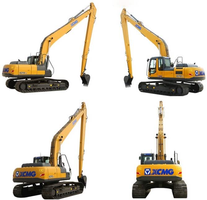 XCMG Brand XE270DLL Chinese Long Reach Booms Excavator Machine for Sale