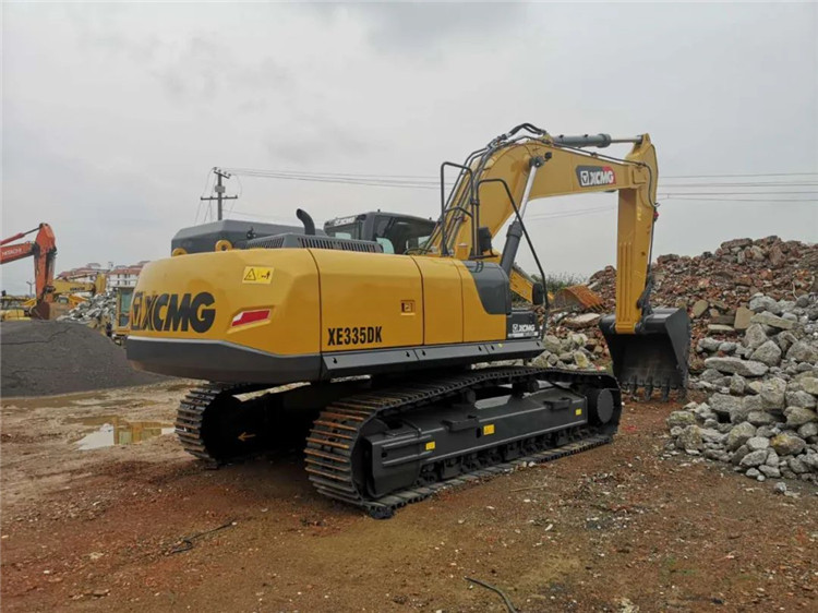 XCMG Excavators XE335DK China 30 ton Hydraulic Crawler Excavator Machine with Hammer Bucket for sale