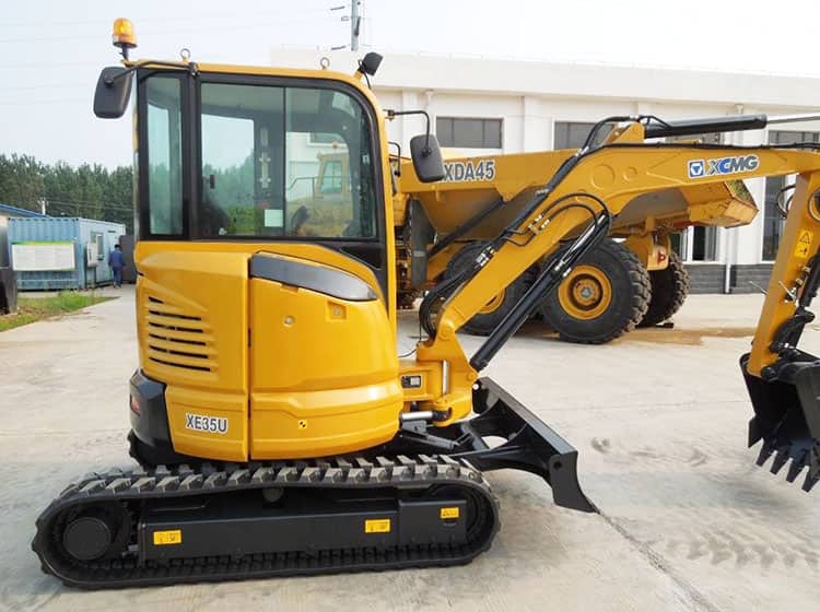 XCMG 3.5ton mini excavator XE35U china brand new hydraulic crawler excavator machine price for sale