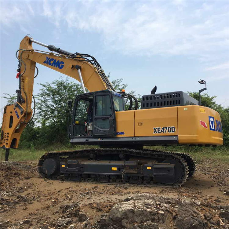 China XCMG Official Manufacturer 50 Ton Crawler Excavator XE470D Hydraulic Mining Excavator Machine