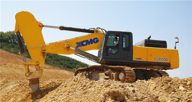 XCMG XE490DK China 48 ton Large Heavy Excavator Machine Price