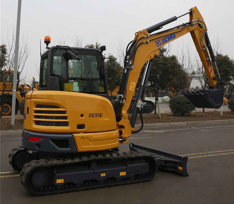 XCMG Official 5 ton Mini Excavators XE55E China New Small Crawler Excavator With CE (Euro Stage V) for sale