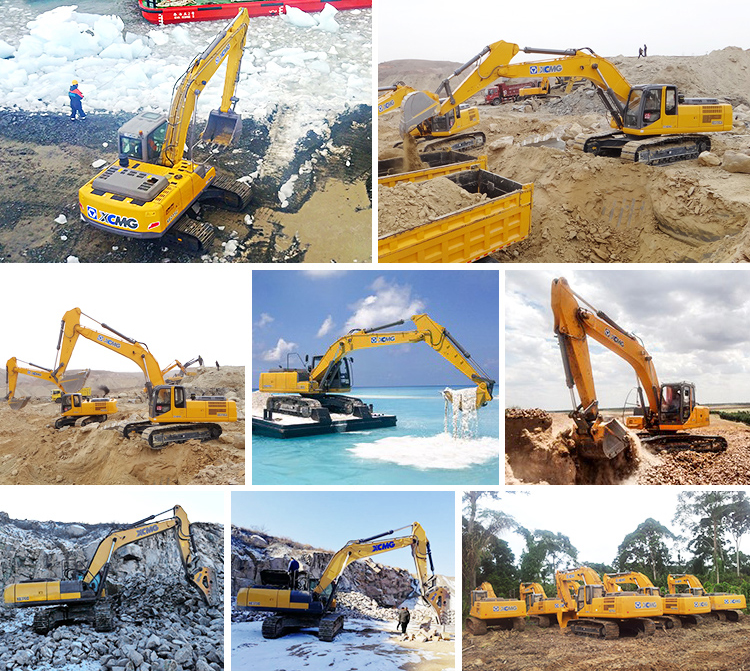 XCMG official 13.5ton mini hydraulic crawler excavator XE135D excavator equipment price