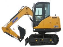 XCMG Mini Digger Excavator Machine XE80DA China 8 Ton Small Track Excavators For Sale