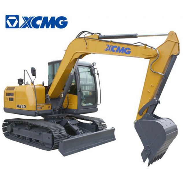 XCMG 8 Ton Small Excavators XE85D Chinese Cheap Crawler Excavator Digger Machine For Sale