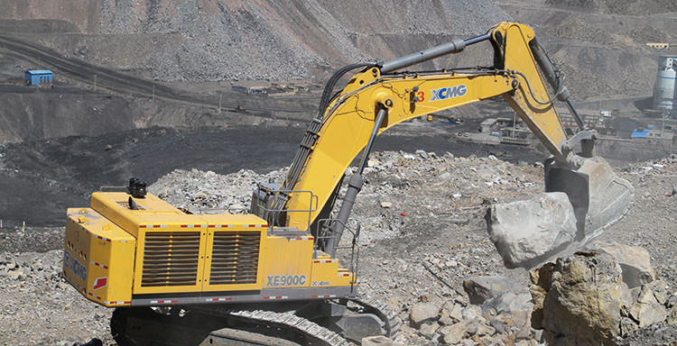 XCMG 90 Ton Mining Excavator Large Hydraulic Crawler Excavator XE900D With Cummins Engine Price