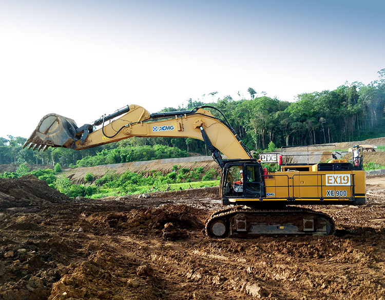 XCMG 90 Ton Mining Excavator Large Hydraulic Crawler Excavator XE900D With Cummins Engine Price