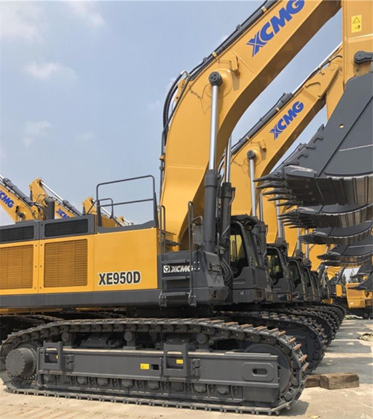 XCMG 90 Ton 6cbm Large Mining Crawler Excavator Machine XE950D With Cummins Engine For Sale