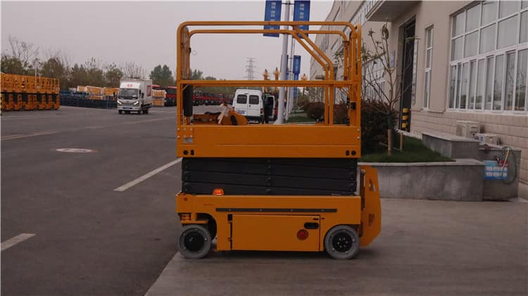 XCMG official 8m small electric drive scissor lift mobile machine XG0807DC factory price for sale