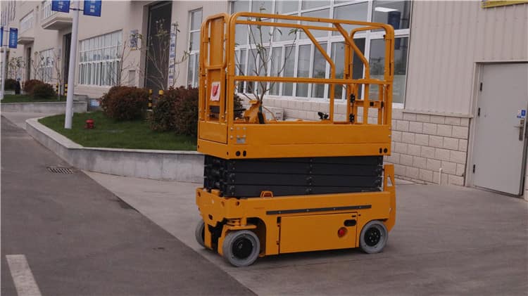XCMG official 8m small electric drive scissor lift mobile machine XG0807DC factory price for sale
