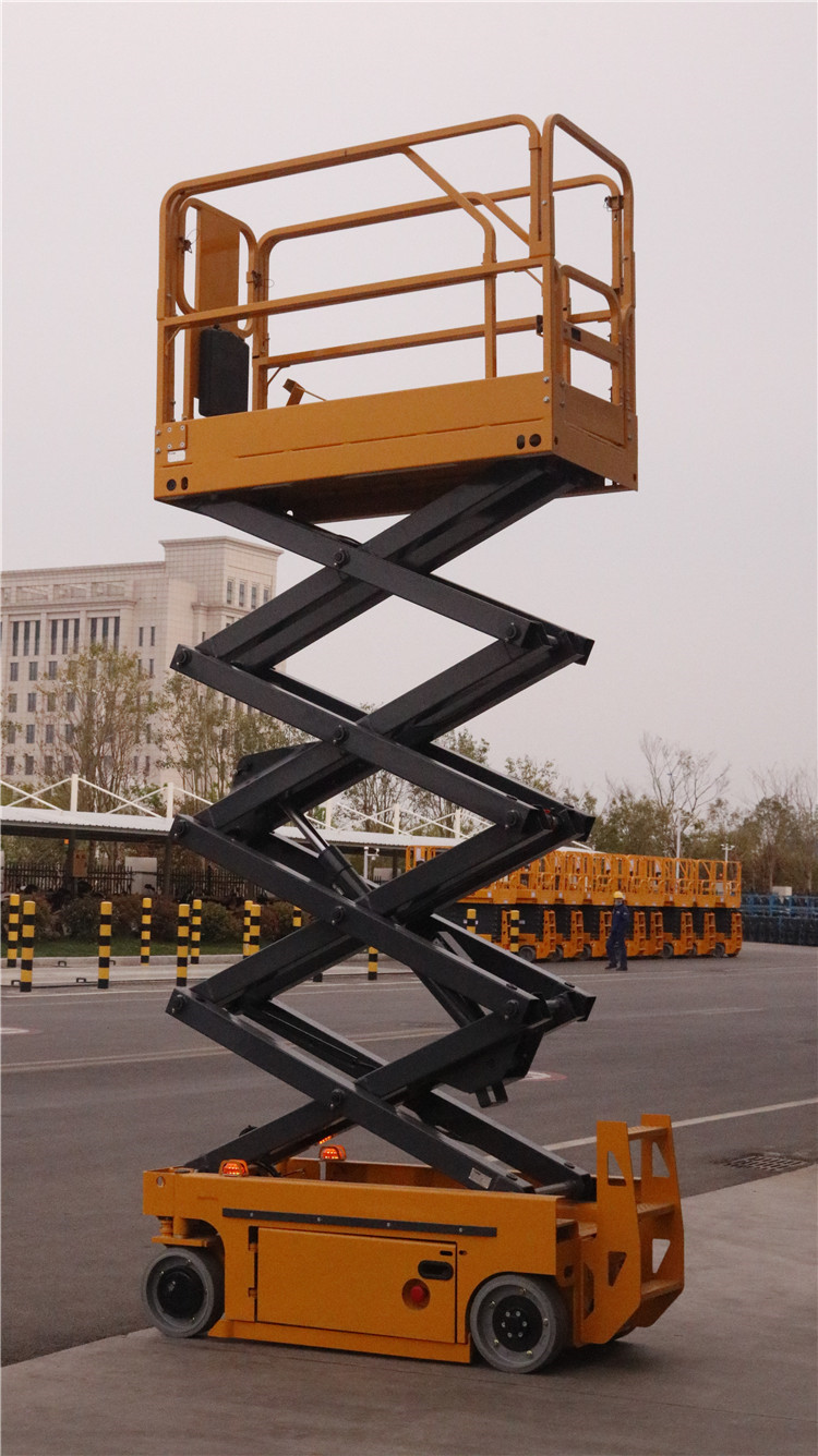 XCMG Scissor Lift Manufacturer XG0807DC China Brand 8m Mobile Motorcycle Scissor Lift Table for Sale