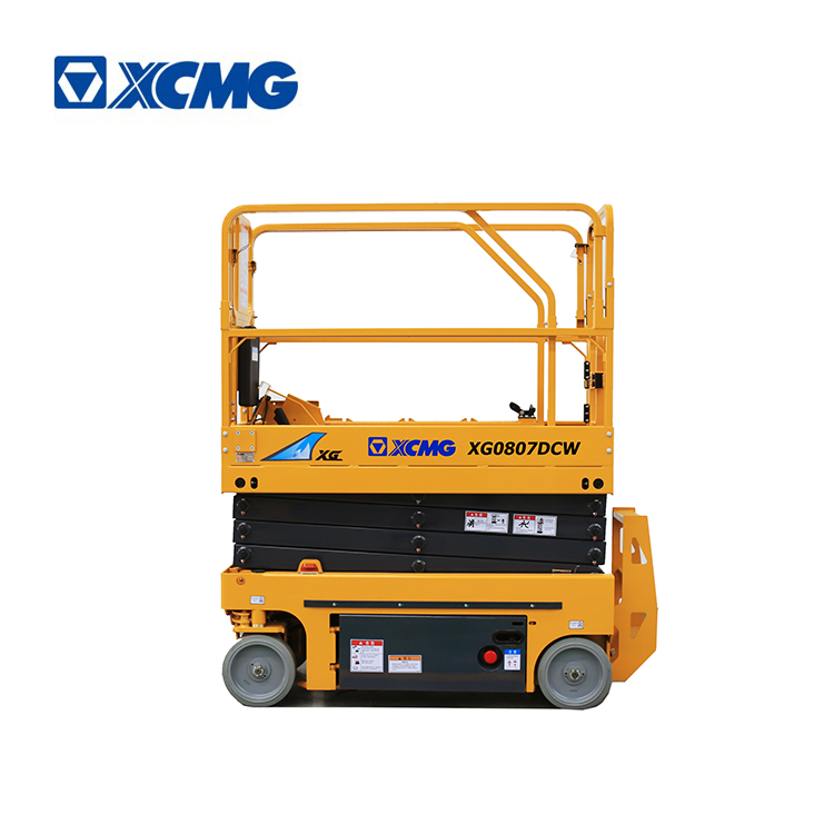 XCMG Top Brand Electric Lift Platform XG0807DCW Chinese 8m Mobile Electric Lift Work Platform