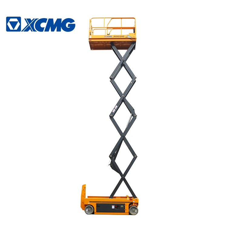 XCMG official 10m hydraulic scissor lift XG1008HD mobile lifting work platform equipment price