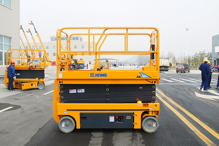 XCMG 10m hydraulic scissor lifting equipment XG1008HD lifting table