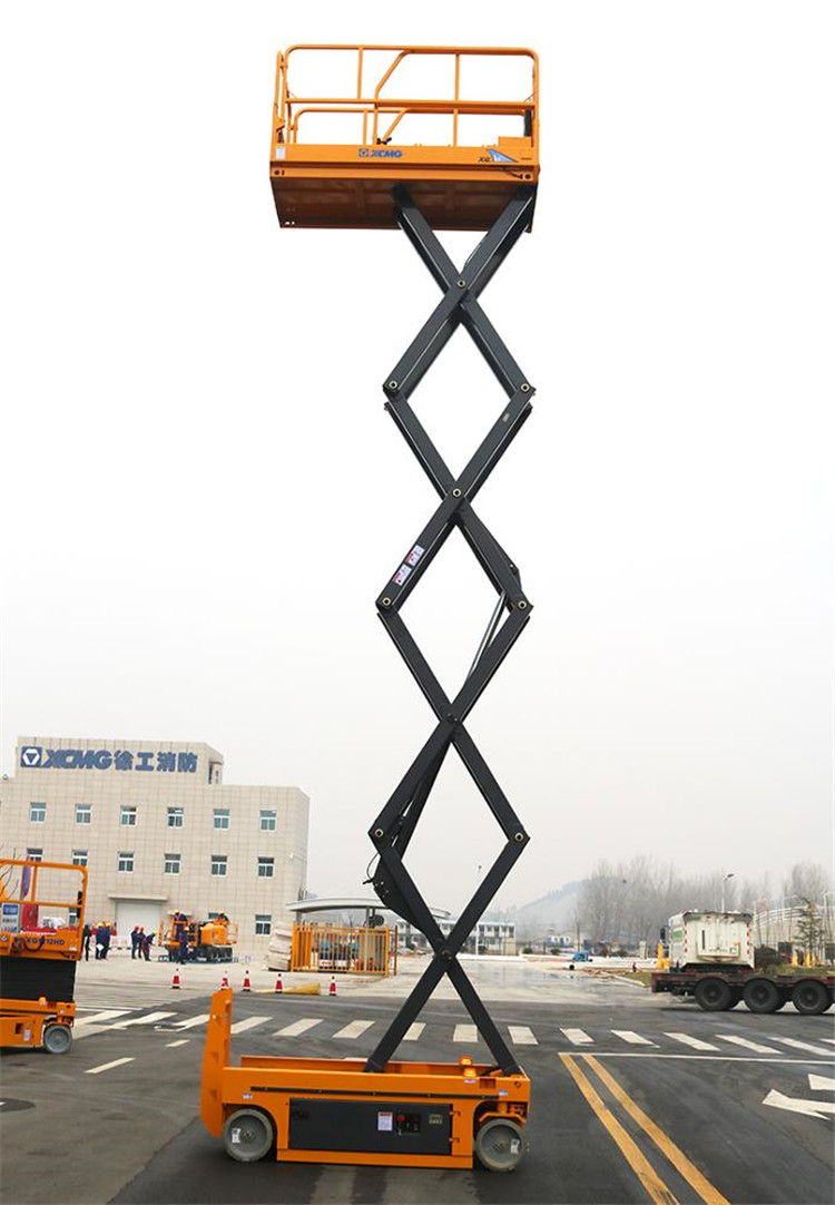 XCMG 10m hydraulic scissor lifting equipment XG1008HD lifting table