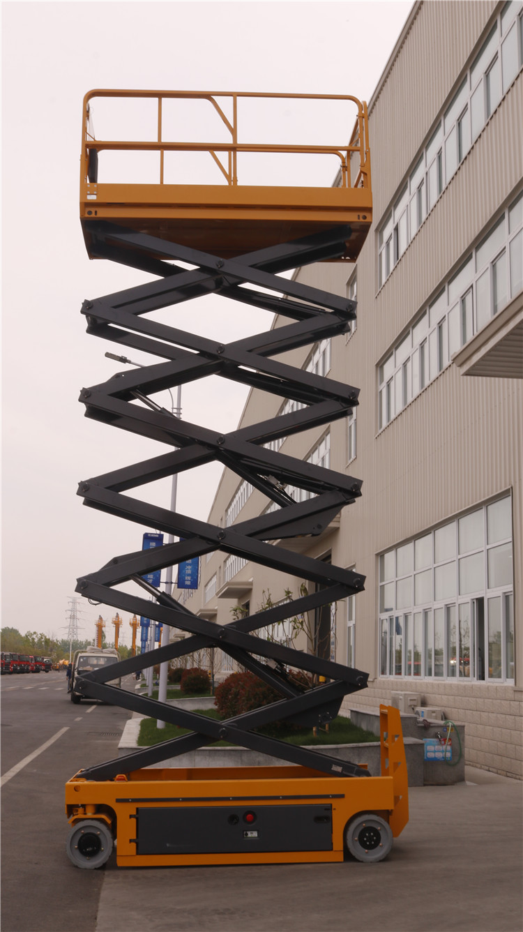 XCMG official 10m mobile electric drive scissor lift XG1012DC machine equipment price for sale