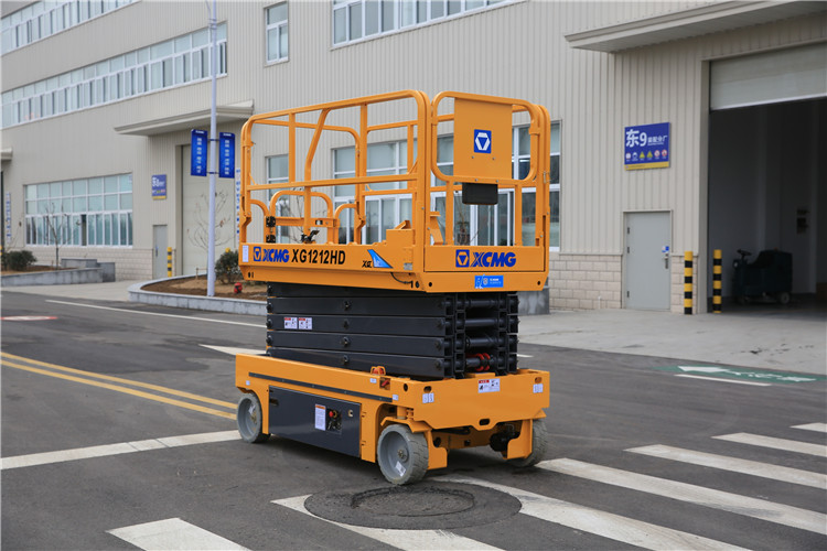 XCMG Manufacturer XG1212HD China Brand New 12m Hydraulic Mobile Scissor Lift for Sale