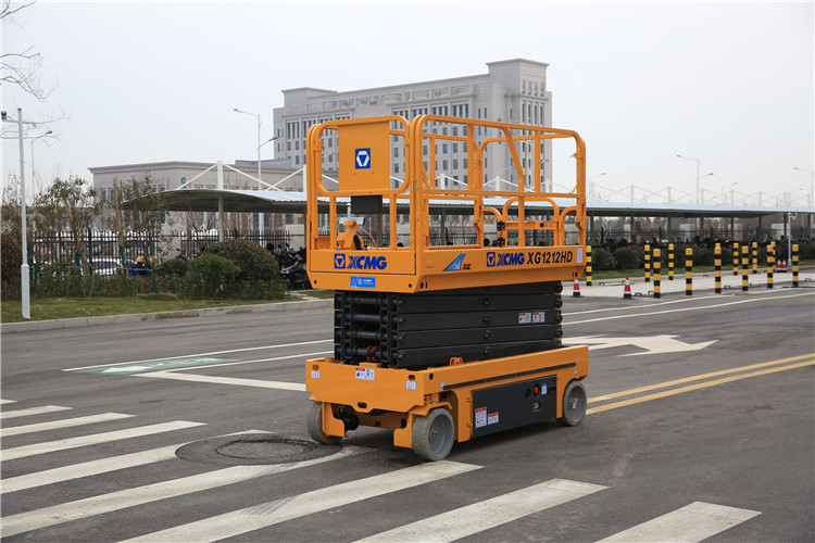 XCMG Manufacturer XG1212HD China Brand New 12m Hydraulic Mobile Scissor Lift for Sale