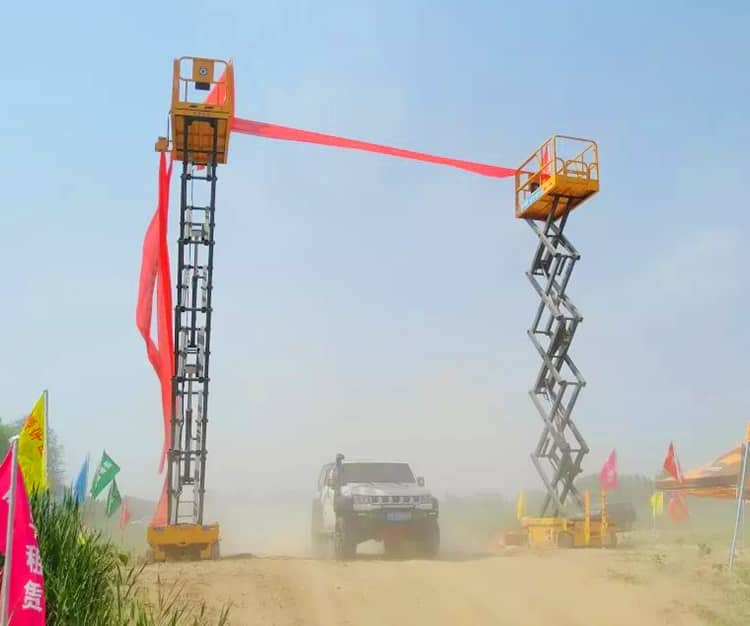 XCMG official 12m hydraulic scissor lift XG1212HD China electric aerial work equipment price